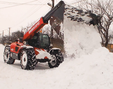 application bucket attachment manitou telehandler