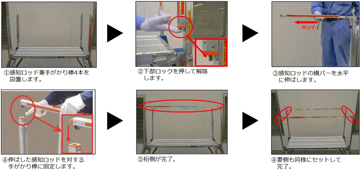 sensing rod assembly procedure